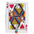 Playing Card Queen Hearts / Ace Spades Foil Balloon Shape