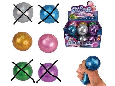 Squishy Stress Ball With Glitter - Party Affair