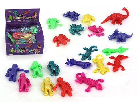 Stretchy Assorted Mini Sticky Figures - Party Affair