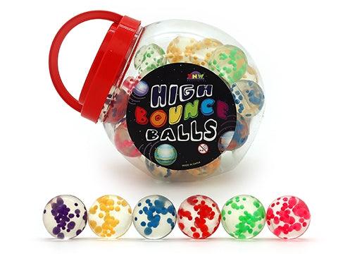 Coloured Beads High Bounce Ball - Party Affair