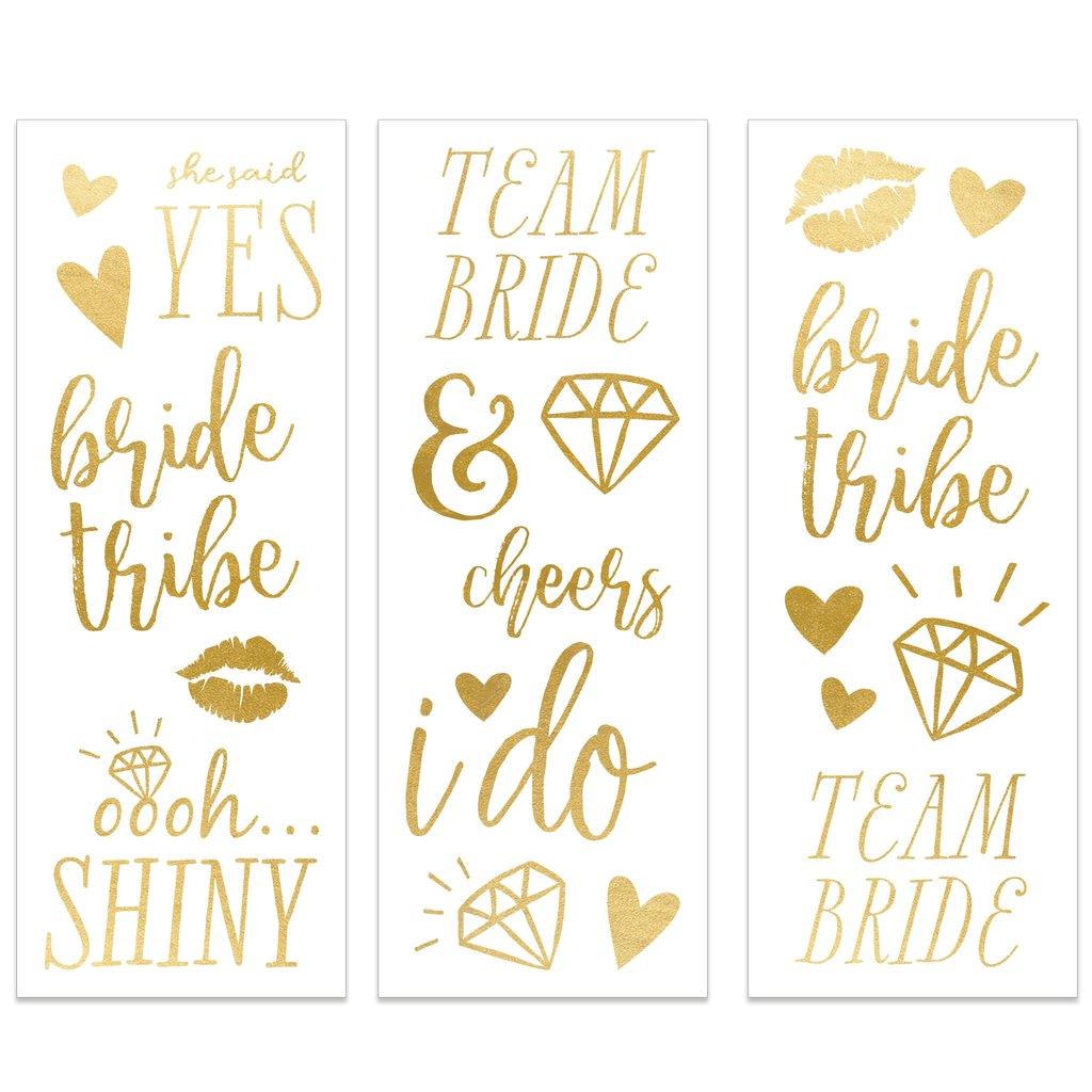 Bride To Be Temporary Tattoos - Party Affair