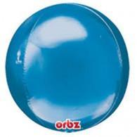 Blue Metallic Orbz Foil Balloon - Party Affair