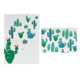 Cactus Fiesta Birthday Party Invites - Party Affair