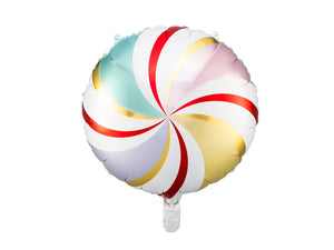 Striped Candy Foil Balloon