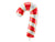Red Candy Cane Foil Balloon Shape