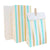 Gold and Mint Stripes and Dots Treat Bags 