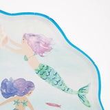 Mermaid Swimming Dinner Plates