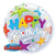 Happy Birthday Brilliant Stars Bubble Balloon 