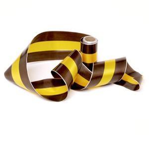 Hawthorn Yellow and Brown Streamer - Party Affair