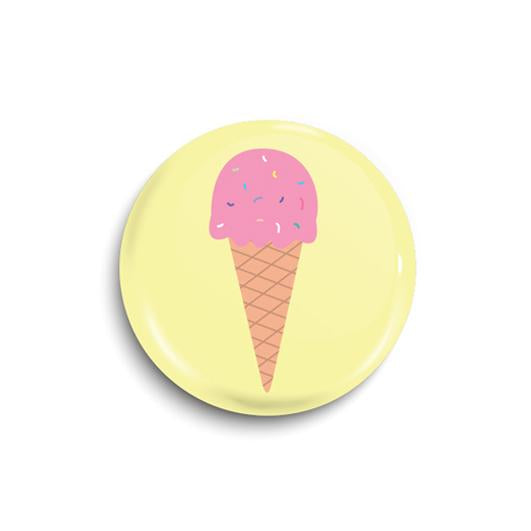 Icecream Button Badge