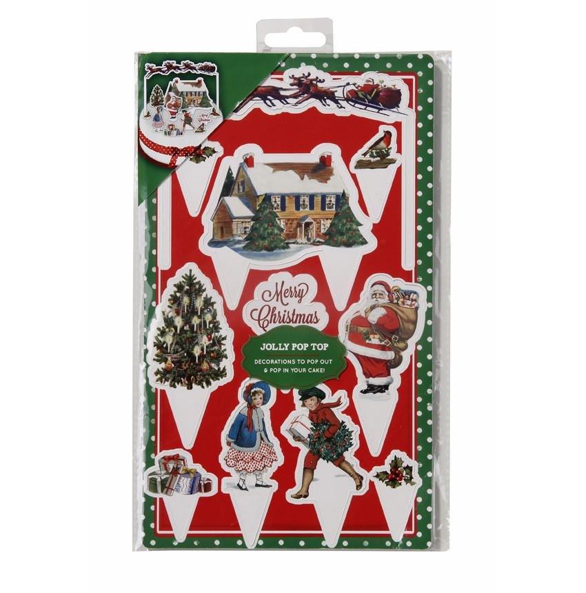 Jolly Holly Christmas Pop Tops - Party Affair