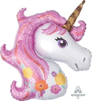 Magical Unicorn Foil Shape Balloon - Party Affair