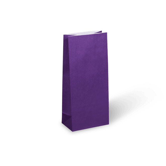 Purple Paper Party Bag - Party Affair