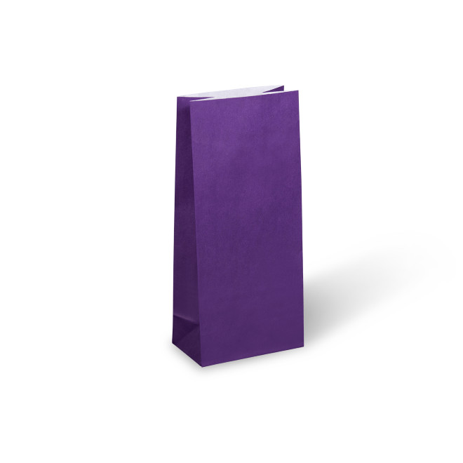 Purple Paper Party Bag