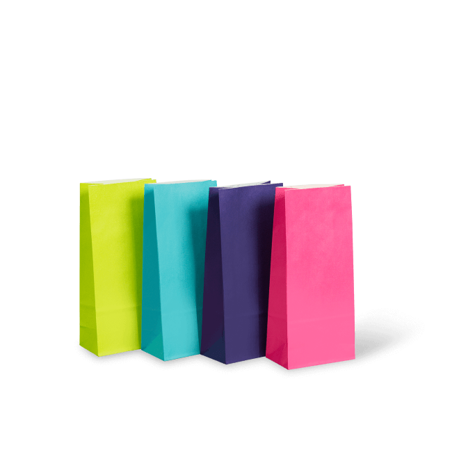 Mixed Colours Paper Gift Bag - Party Affair