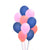 Midnight Fling Latex 10 Balloon Bouquet