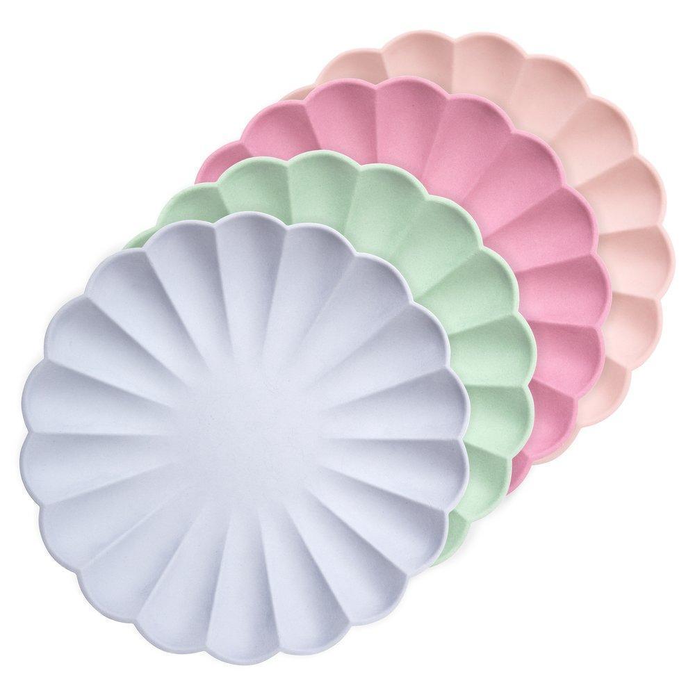 Moulded Scallop Shaped Eco Party Plates - Party Affair