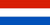 Netherlands Flag Cloth Hand Waver