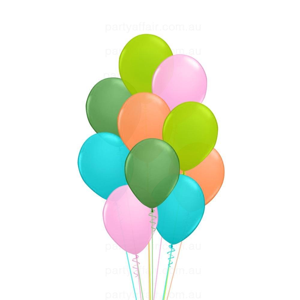 Palm Springs Latex 10 Balloon Bouquet - Party Affair