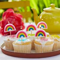 Rainbow Brights Rainbow Shaped Candles