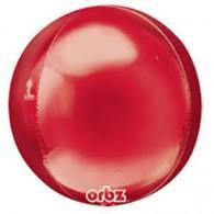 Red Metallic Orbz Foil Balloon - Party Affair