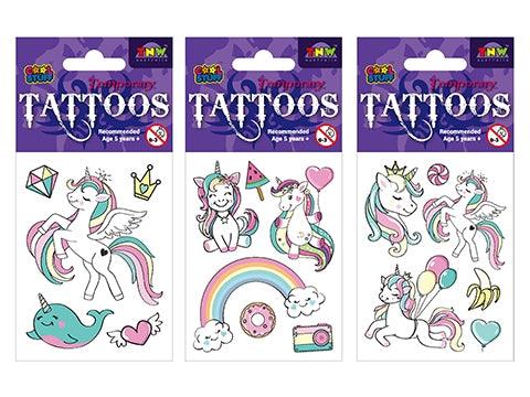 Unicorn Temporary Tattoos - Party Affair