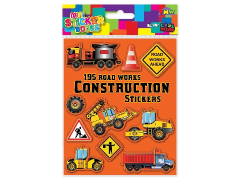 Construction Mini Sticker Book