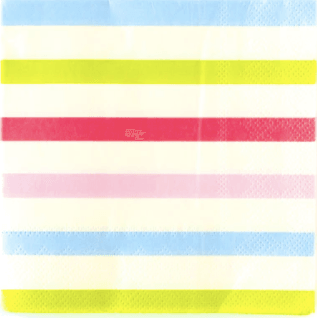 Bakery Stripe Cocktail Napkins - Party Affair