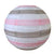 Taupe, Pink and White Stripe Lantern 