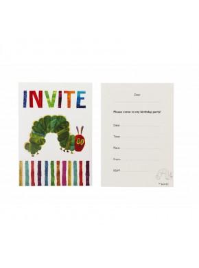 The Very Hungry Caterpillar Party Invitations 