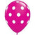 Wildberry Polka Dot Latex Balloon 