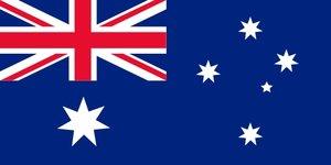 Australian Flag Cloth Hand Waver - Party Affair