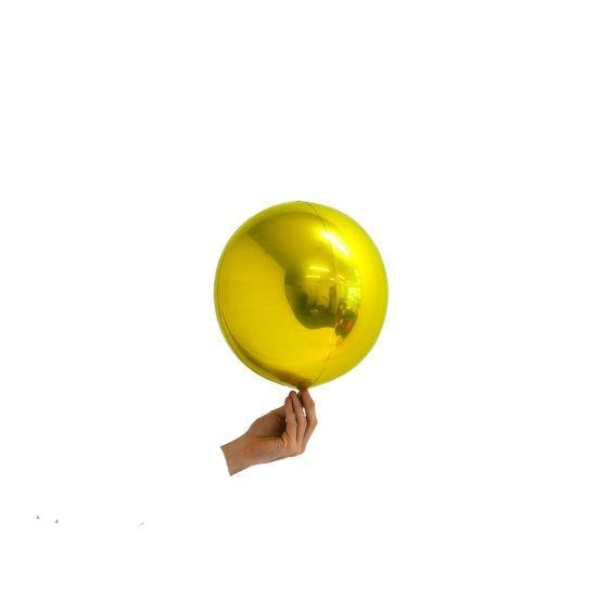 Loon Ball 25cm Gold Foil Balloon