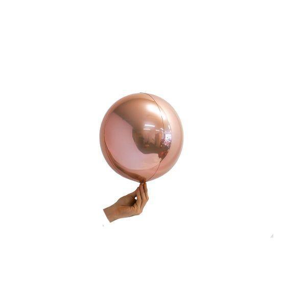 Loon Ball 25cm Rose Gold Foil Balloon - Party Affair