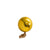 Loon Ball 25cm True Gold Foil Balloon