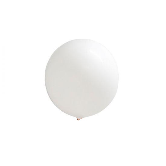 Loon Ball 35cm White Plastic Balloon