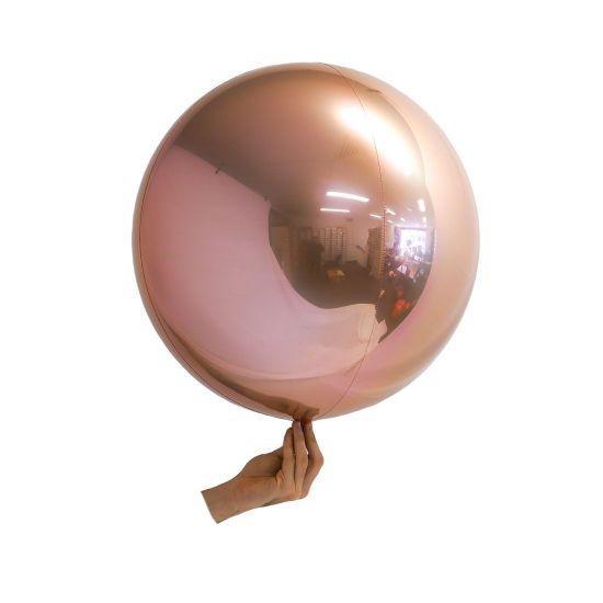 Loon Ball 51cm Rose Gold Foil Balloon - Party Affair