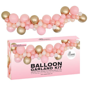 Pink & Gold D.I.Y.Balloon Garland Kit