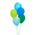 Birthday Sparkle Blue 5 Balloon Bouquet