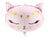 Pink Cat Head Foil Balloon Shape