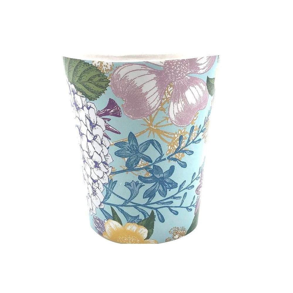 Modern Botanical Floral Paper Cups - Party Affair