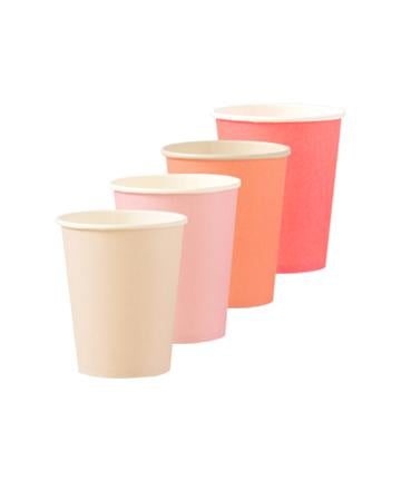 Pretty In Pink Classic Paper Cups