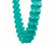 turquoise paper honeycomb garland