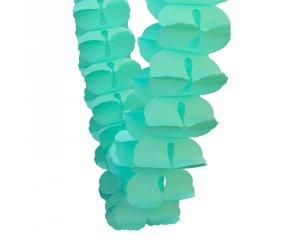 Mint Green Paper Honeycomb Garland - Party Affair