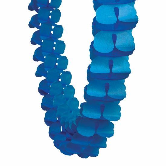 True Blue Paper Honeycomb Garland - Party Affair