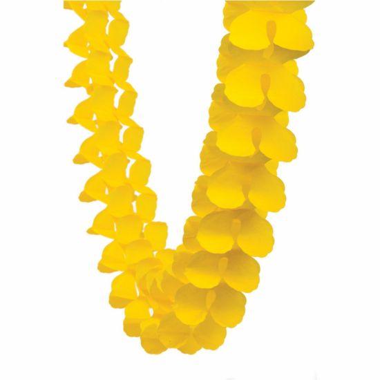 Yellow Paper Honeycomb Garland - Party Affair