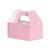 Pastel Pink Paper Lunch Boxes