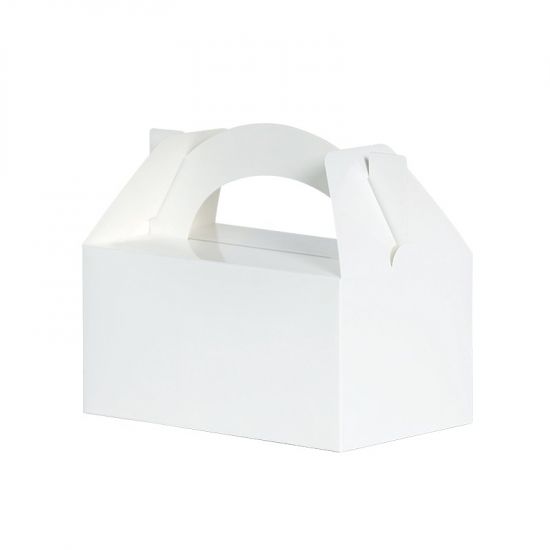 Classic White Paper Lunch Boxes