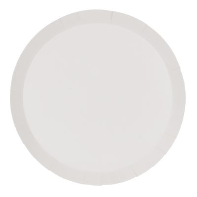 Classic White Paper Dinner Plates