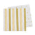 Gold Stripes and Spots Lunch Napkins